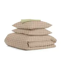 Семейный комплект на резинке BEIGE GEOMETRY CS5