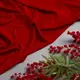 Ткань трикотаж вискоза California гранат