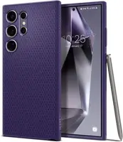 Чехол Spigen для Samsung Galaxy S24 Ultra - Liquid Air, Deep Purple (ACS07449)