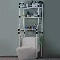 Полка-стеллаж для туалета 50*25*160см R30892