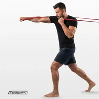 Борцовская резина EasyFit - жгут 3 м (красный)