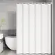 Шторка для ванной и душа с пластиковыми крючками 180x180 см водоотталкивающая штора с кольцами в ванную