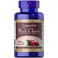 Натуральная добавка Puritan's Pride Black Cherry 1000 mg 200 капсул
