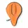 Чехол для ракетки Butterfly Racket Case Easy с отделением для мячей Orange (9079301719)
