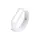 Силиконовый ремешок для фитнес-браслета Mi band M6/7/8 (Белый)
