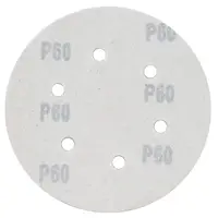Шлифовальный круг 6 отверстий Ø150мм P60 (10шт) SIGMA (9122241)