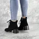 Ботинки женские Fashion Tootsie 2420 37 размер 24 см Черный