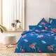 Постельное белье Lotus Home Perfect Ranforce - Flamingo голубой полуторный