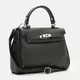 Женская кожаная сумка Borsa Leather K1608bl-black