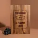 Доска разделочная M "Хрещений №1 в усьому світі" из ореха