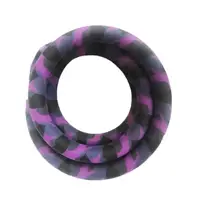 Шланг силиконовый Soft Touch - Салатовый камуфляж фиолетовый