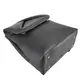 ЧЕРНЫЙ матовый - большой качественный рюкзак с одним отделением на молнии под клапаном (Луцк, 797)