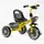 Детский велосипед 3-х колесный Best Trike, колеса из вспененной резины, стальная рама, фара с музыкой и светом, 2 корзины. Yellow (147568)