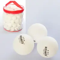Кульки для настільного тенісу MS 2201, в сумці 100 шт Білий