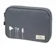 Органайзер Troika BLUE CYCLE TECH POUCH 2 для аксессуаров и кабелей, 23,5 х 17 х 3,5 см, серый
