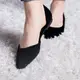 Женские балетки Fashion Gambit 2814 40 размер 25,5 см Черный