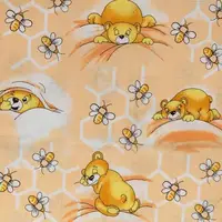 Постільна білизна дитяча Viluta Ранфорс 6 7823-Peach-D 105х145 см персикова