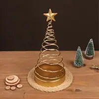 Декор Елка спираль с иллюминацией DecorArt \"\"