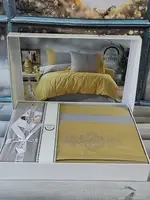 Ary Vis.Yellow gri Євро розмір. Ранфорс. Romeo Туреччина.