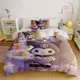 Постельное белье 3D полуторное из микросатина Labubu №12 31621 150х215 см 70х70 см
