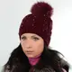 Шапка Mary 180763 бордовый