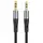 Кабель HOCO AUX silicone digital audio conversion cable UPA22 |1M|