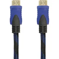 Видео кабель PowerPlant HDMI-HDMI, 0.75м, позолоченные коннекторы, 1.4V
