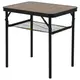 Стол Bo-Camp Garland 60x45 cm Black/Wood look (1404195)