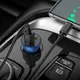 Адаптер автомобильный HOCO Transparent Discovery Edition dual port Z47 |2USB, QC, 3A|