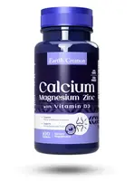 Витамины и минералы Earth‘s Creation Calcium Magnesium Zinc, 100 таблеток