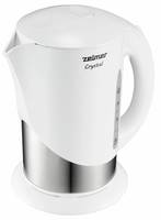 Електрочайник Zelmer Сrystal ZCK7630W 1.7 л белый