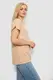 Футболка женская однотонная, цвет бежевый, 244R2300