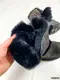 Зимние ботинки женские Allshoes бронза | Натуральная замша с напылением, внутри густой мех | Видео обзор