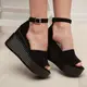 Женские босоножки Fashion Caelin 2936 41 размер 26 см Черный