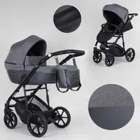Детская универсальная коляска для детей 2 в 1 Expander VIVA  Anthracite (91293)