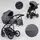 Детская универсальная коляска для детей 2 в 1 Expander VIVA  Anthracite (91293)