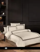 Постільна білизна First Choice Deluxe Satin Belezza Cappuccino сатин Туреччина 200х220см