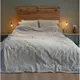 Постельное белье Lotus Home Washed cotton - Daften antracite евро