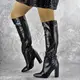Сапоги женские Fashion Sarge 2185 39 размер 25 см Черный