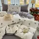 Постельное белье двуспальное из муслина Colorful Home Ptint 11 21365 180х220 см