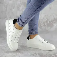 Кеды женские Fashion Cheerio 2193 36 размер 23 см Белый