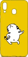 Чехол-накладка TOTO Cartoon Soft Silicone TPU Case Samsung Galaxy M20 Cat Yellow