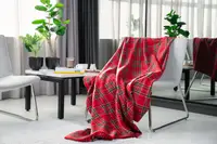 Плед Ardesto FleeСe ART-0701-PB 160х200 см красный