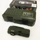 Фонарик-зажигалка армейская MULTIFUNCTIONAL D51-COB, Зажигалка на подарок в упаковке. Цвет: зеленый