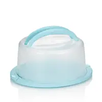 Тортовница с крышкой Kela Deli 12170 38х17 см бирюзовая