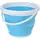 Ведро 5 литров туристическое складное Collapsible Bucket Синий