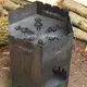 Печь для сковороды / котла с прорезями для шампуров