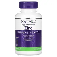 Витамины и минералы Natrol Zinc, 60 жевательных таблеток