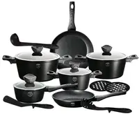 Набор посуды 15 пр Ebony Maple Line Berlinger Haus BH-1538