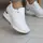 Сникеры женские Fashion Naples 3200 40 размер 25,5 см Белый